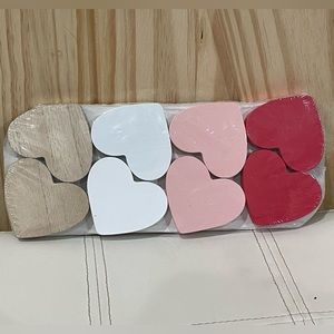 Target Bullseye Playground Valentine's Day Tiered Tray Decor Mini Wooden Hearts